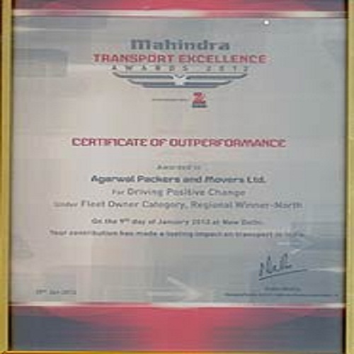 Regional Winner Certificate