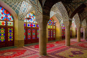 Pink Mosque Nasir al Mulk Iran