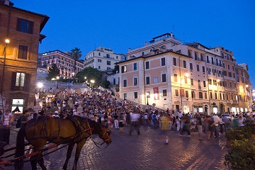 Piazza Di Spagna Spanish Steps Italy